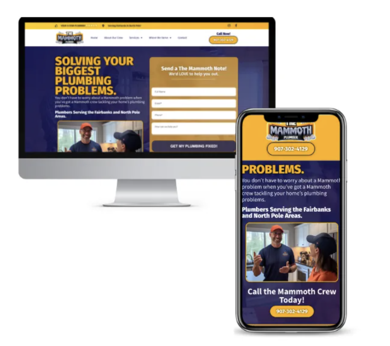 website example for plumbers